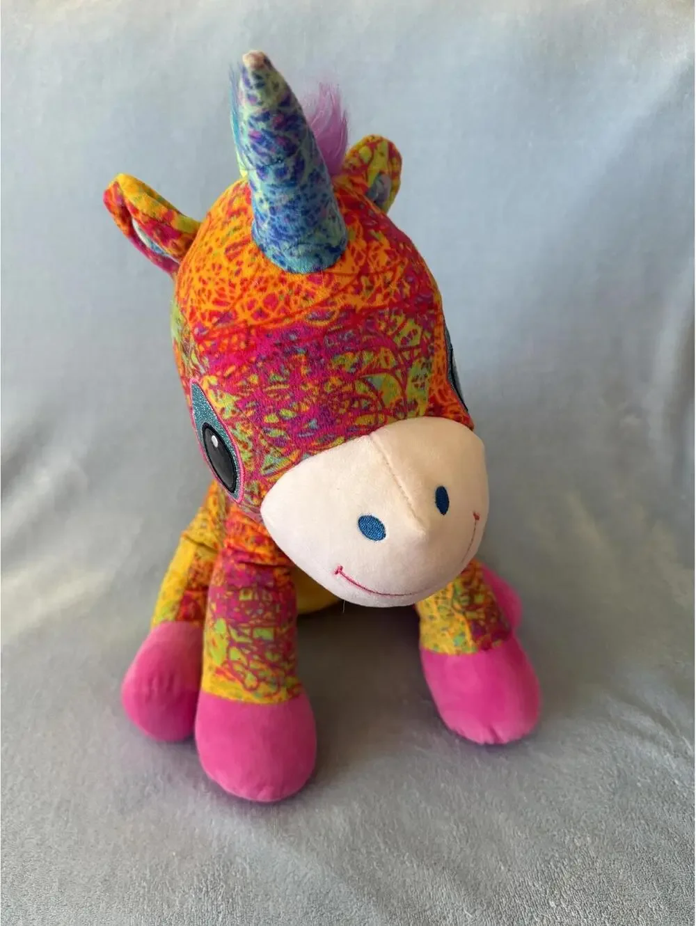Fiesta Rosie Scribbleez Unicorn Plush. 15in.